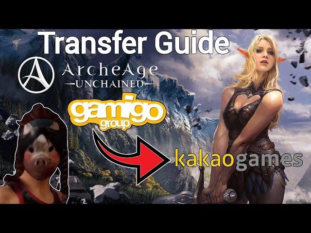 Quick and Simple ArcheAge Unchained Account Transfer Guide with Sharon!