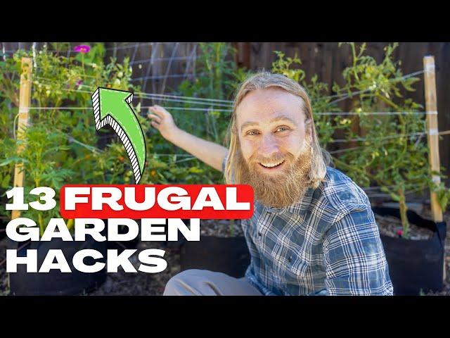 13 CHEAP or FREE Vegetable Garden Ideas to Grow More Food for Less Money