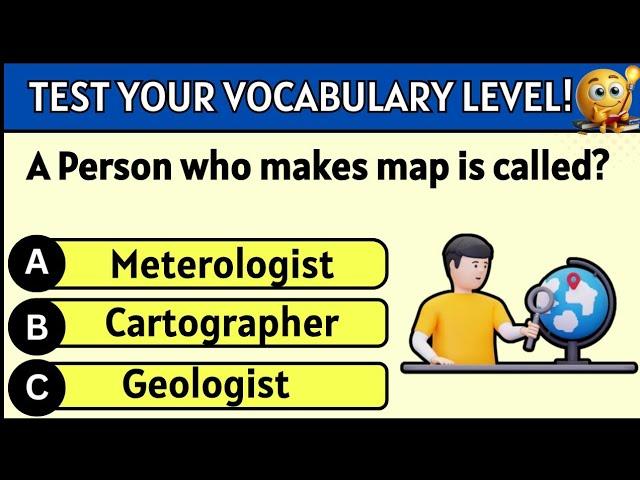 90% people fail to Answer these Questions|| Match the correct Vocabulary Word #22