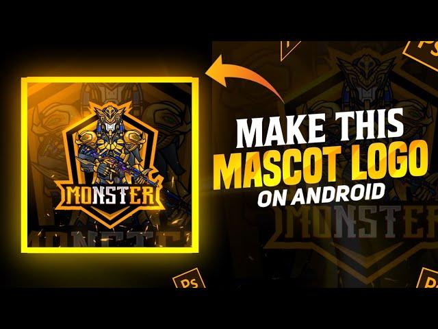 How To Make Pubg  Pharaoh X Suit Mascot Logo Tutorial On Android || Gaming logo On android-Bgmi Logo