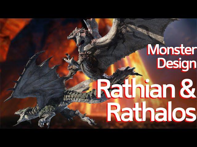 Rathalos & Rathian Visual Monster Design Review #sunbreak #shorts #rathalos