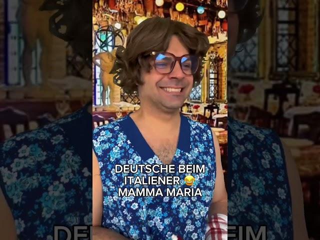 Mamma Maria musste heute leider einspringen