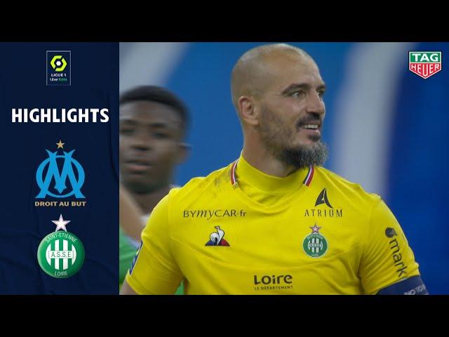 OLYMPIQUE DE MARSEILLE - AS SAINT-ÉTIENNE(0 - 2 ) - Highlights - (OM - ASSE) / 2020-2021