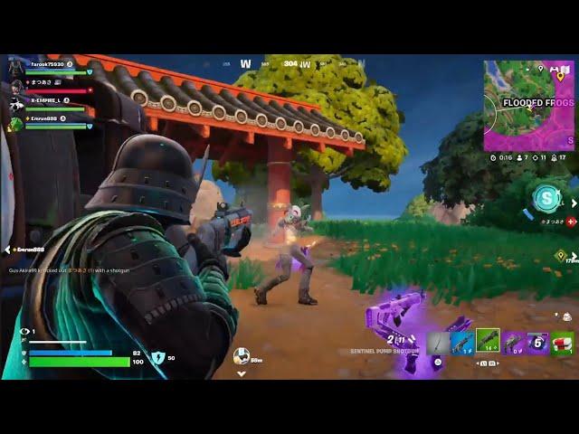 Fortnite Chapter 6 Season 3 Super Zero Build Gameplay Darth Vader Samurai PS4 PRO