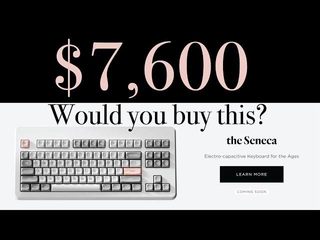 Would You Buy This $7,600 Keyboard? | Ryan Norbauer