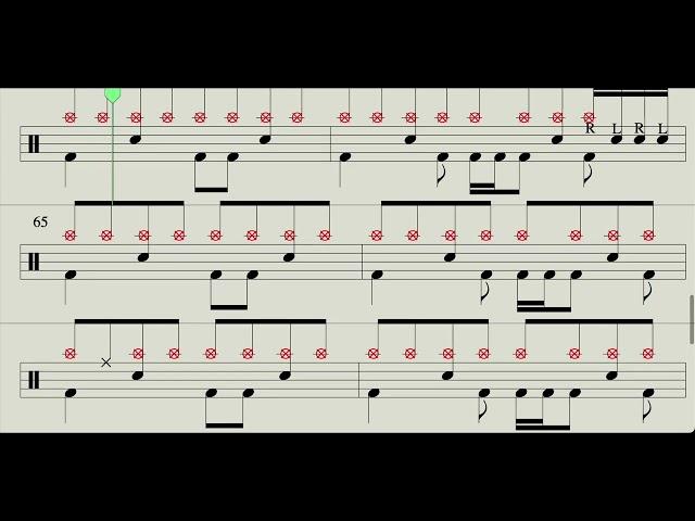 MEW - COMFORTING SOUNDS - Drums sheet music