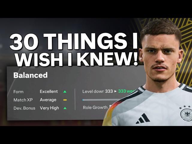 FC25 Career Mode Beginners Guide - Everything I Wish I Knew!