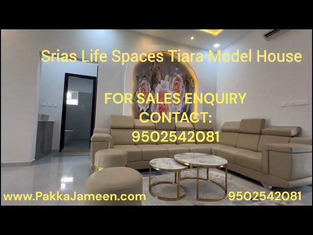 Srias Life Spaces Tiara Bachupally Model House Tour: Luxury 3BHK Apartments in Bachupally