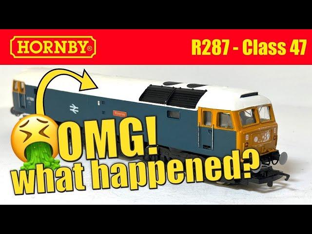 When modifying model railway locomotives goes wrong | Hornby R287 Class 47