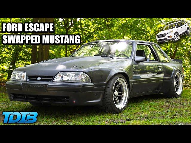 425HP Ford Escape Swapped Mustang is Shockingly Impressive