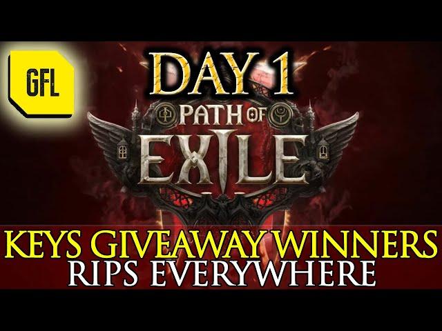 Path of Exile 2 Early Access Highlights Day #01 "I CAN'T SEE BECAUSE...", THIS IS SO MUCH FUN...