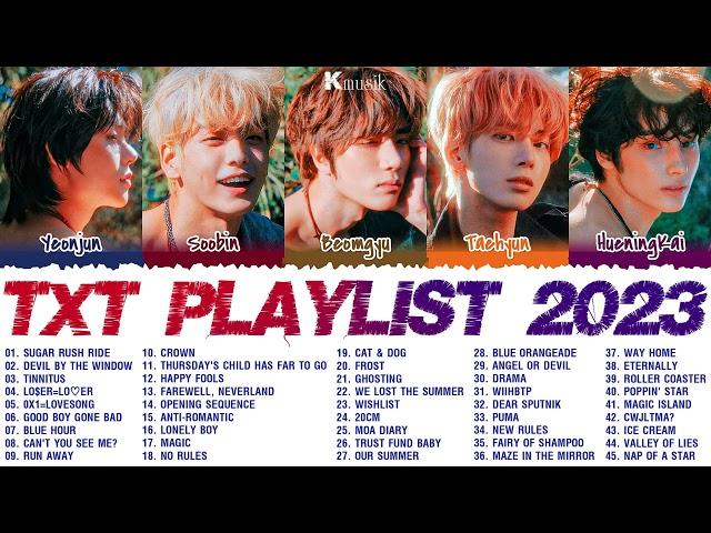 TXT PLAYLIST 2023 UPDATED