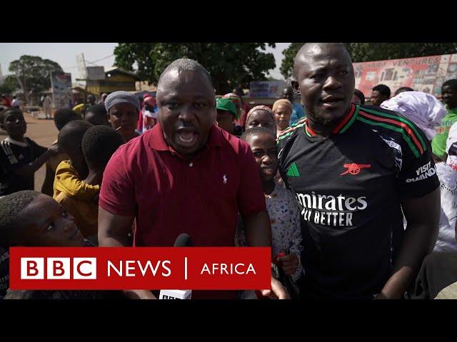 BBC on the streets of Ghana following elections - BBC Africa