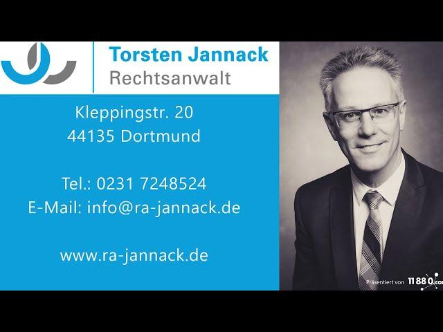 Torsten Jannack | Rechtsanwalt | Fachanwalt für Arbeitsrecht