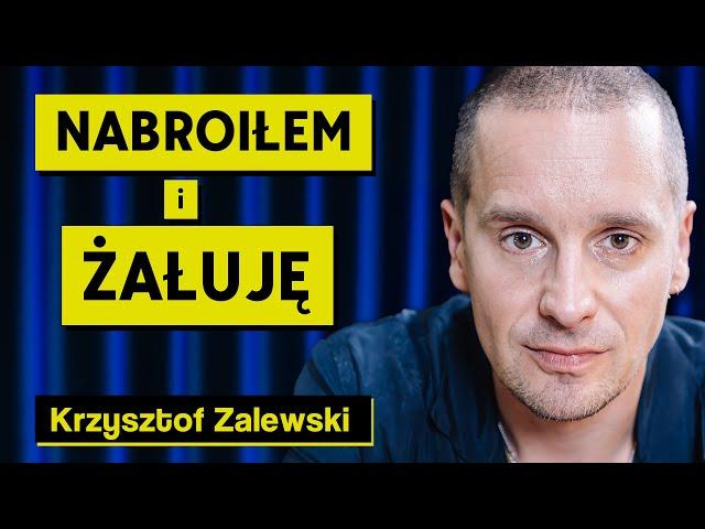 Krzysztof Zalewski: szczery wywiad na 40 urodziny