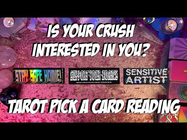 Is Your Crush Interested In You? Tarot Pick a Card Love Reading