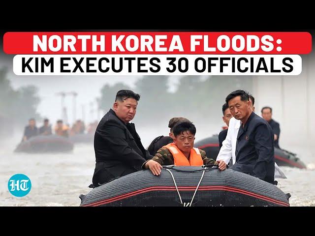 Kim Jong Un Punishes Govt Officials Over North Korea Flood Fury, Orders Execution Of 30 People