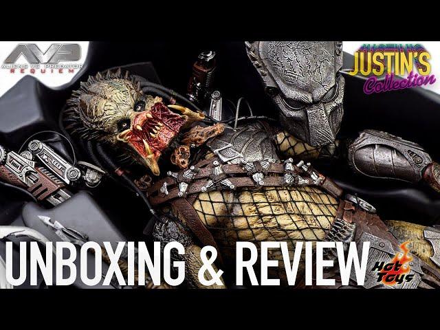 Hot Toys Wolf Predator Aliens Vs. Predator Requiem Unboxing & Review