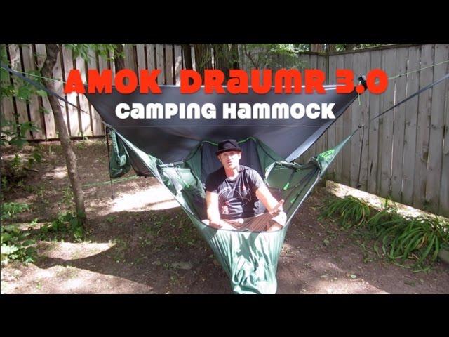 AMOK DRAUMR 3.0 Camping Hammock Detailed Overview