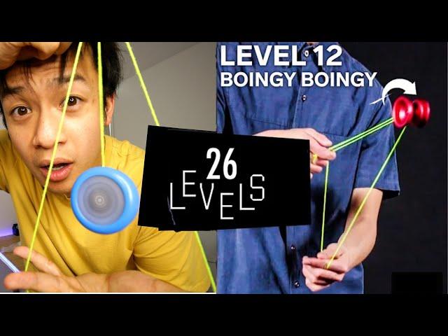 I Attempted WIRED's 26 Levels of Yo-Yo Tricks Easy to Complex