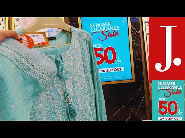 ️ J. Junaid Jamshed 50% OFF Sale ️ All New Collection on Sale  j.sale 2024