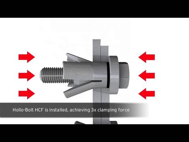 Hollo-Bolt HCF by Lindapter - The only seismic approved expansion bolt