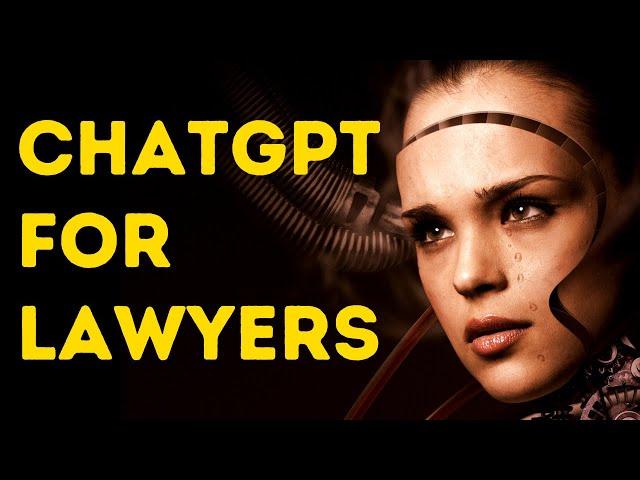 ChatGPT For Lawyers: 101 Disruptive ChatGPT Prompts For Lawyers