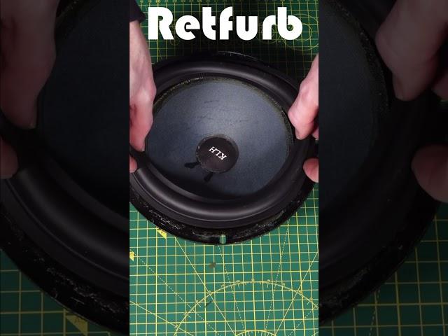 @retfurb #speaker #stereo #hifi #retro #vintage #audio #audiophile #loudspeaker #restoration