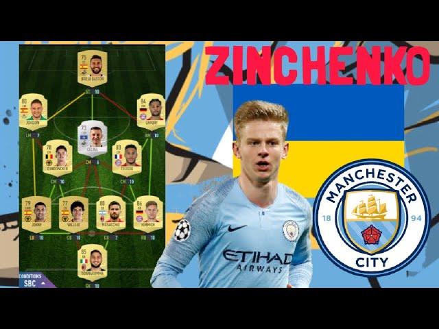COMPETITION DEBUTS SBC SOLUTION ¦ OLEKSANDR ZINCHENKO SBC SOLUTIONS - Pacybits fut 20