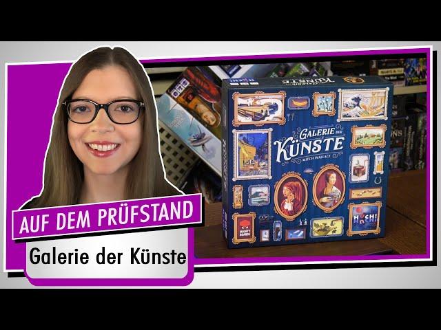 Spiel doch mal GALERIE DER KÜNSTE! - Brettspiel Rezension Meinung Test #487