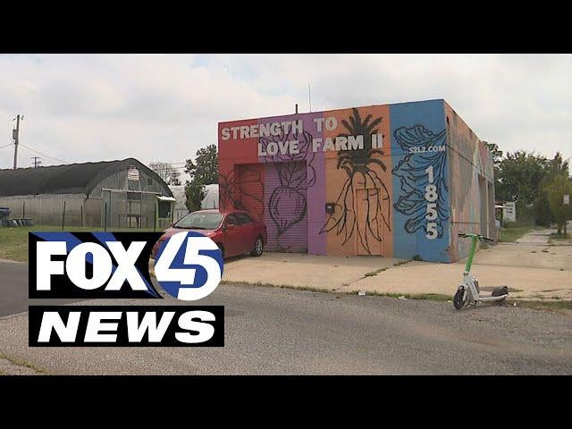 West Baltimore urban farm provides fresh food and a fresh start