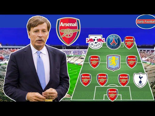 Arsenal President Stan Kroenke Dream Lineup In 25/26  Arsenal Predicted Lineup Next Season 