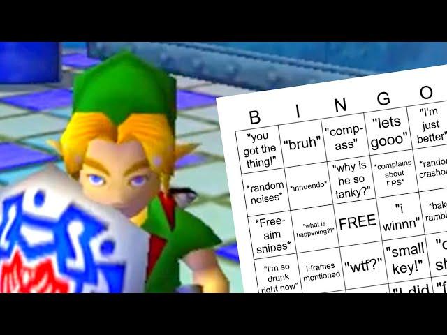 Majora's Mask, but I play Drunk Bingo