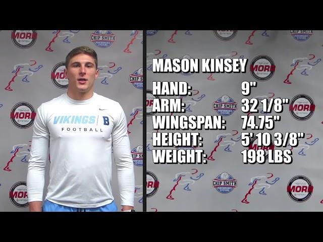 Mason Kinsey Pro Day 2020