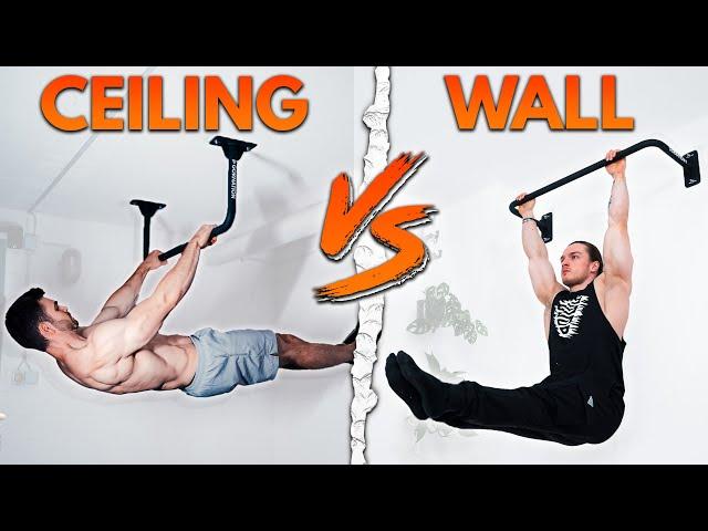 Ceiling vs Wall Pull-Up Bars: Which is BETTER?