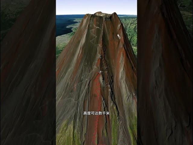 富士山是日本最高山峰，是世界上最大的活火山之一。#看世界#地圖#旅行推薦官#地理
