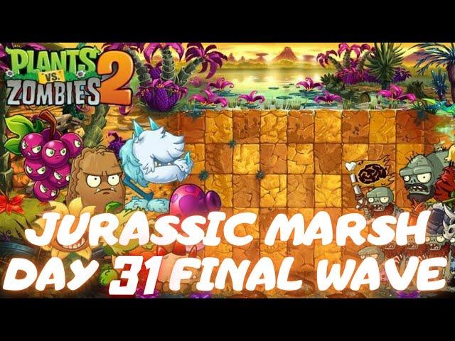Plants vs Zombies 2 :: Jurassic Marsh Day 31 ::  Final Wave [ Shorts ]