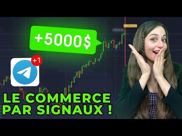 IQ OPTION SIGNAUX   TRADING POUR LES DÉBUTANTS