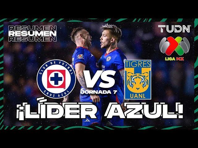 Resumen y goles | Cruz Azul vs Tigres | CL2024 - Liga Mx J7 | TUDN