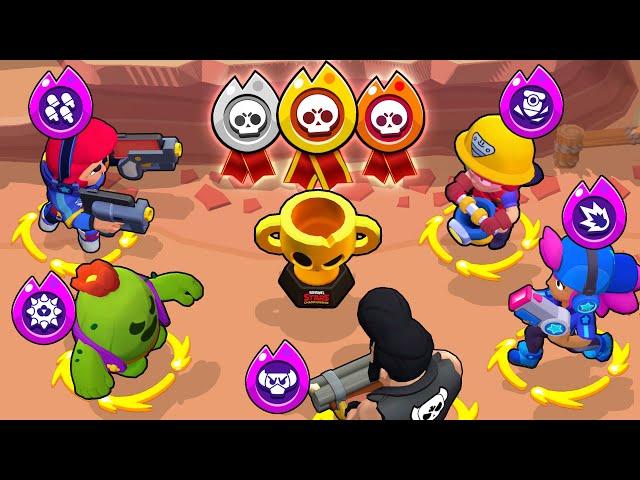 The most POWERFUL HYPERCHARGE in Brawl Stars⭐⭐⭐