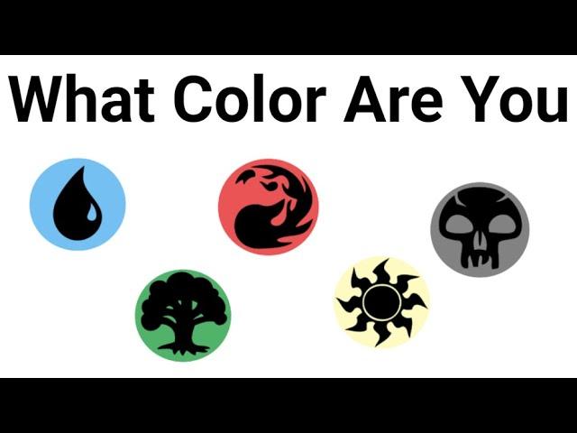 MTG Color Personality Quiz