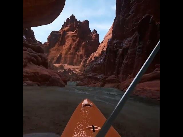 “Bumpy water” in Extreme VR Kayaking