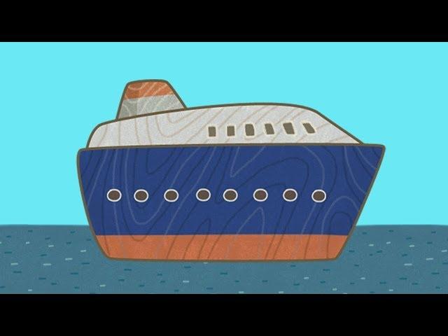 Car Toons: a Ferry. A Kids Cartoon & Kids' Vehicles