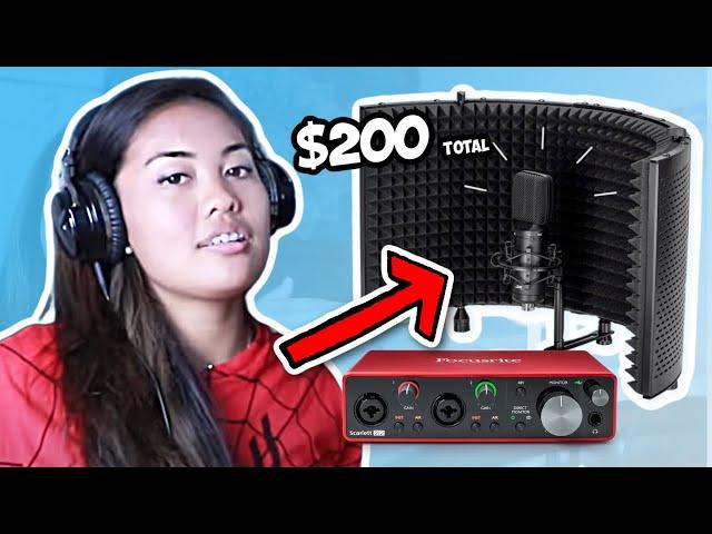 Cheap Home Studio For Singing!