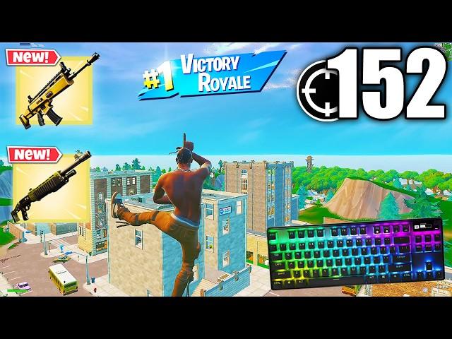 Apex Pro TKL ASMR  152 Kills Solo vs Squads  Satisfying Keyboard OG Fortnite Reload 540 FPS 4K