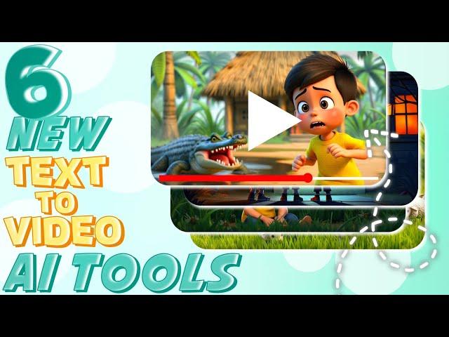 6 New Text to Video AI Tools 