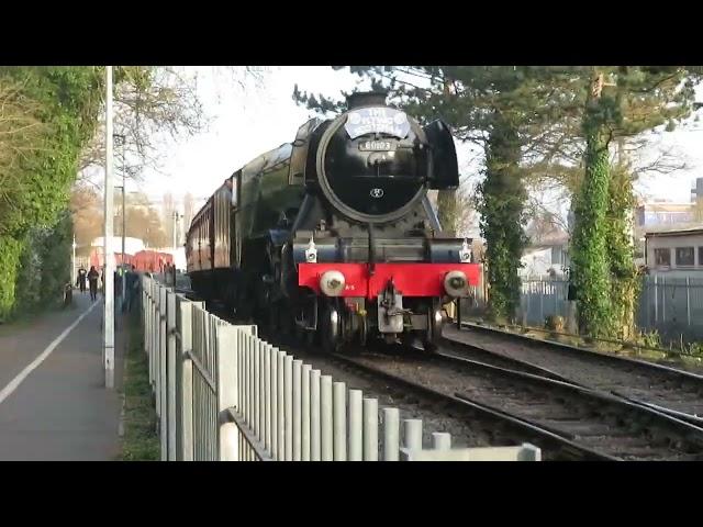 The Flying Scotsman 60103 @ Peterborough Nene Valley Railway Station ️