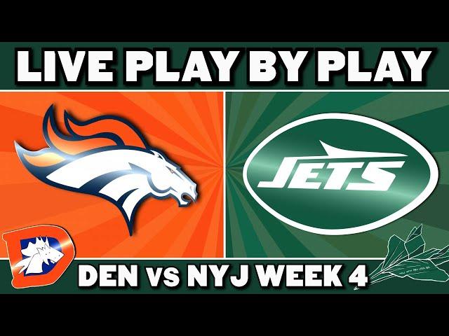 Broncos vs Jets Live Play by Play & Reaction