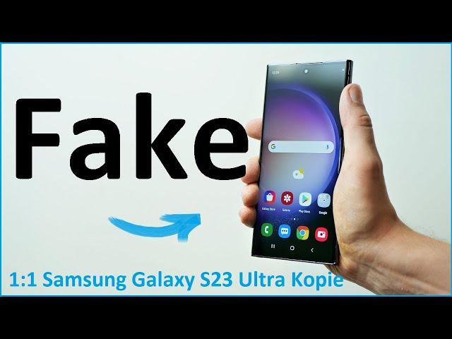 Unfassbar dreiste 1:1 Samsung Galaxy S23 Ultra Kopie im ausführlichen Test zerstört /Moschuss.de