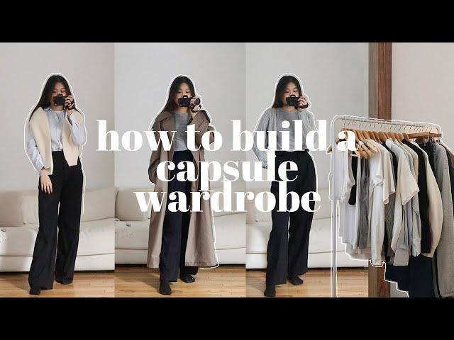 How to Build Your Dream Capsule Wardrobe in 3 Easy Steps